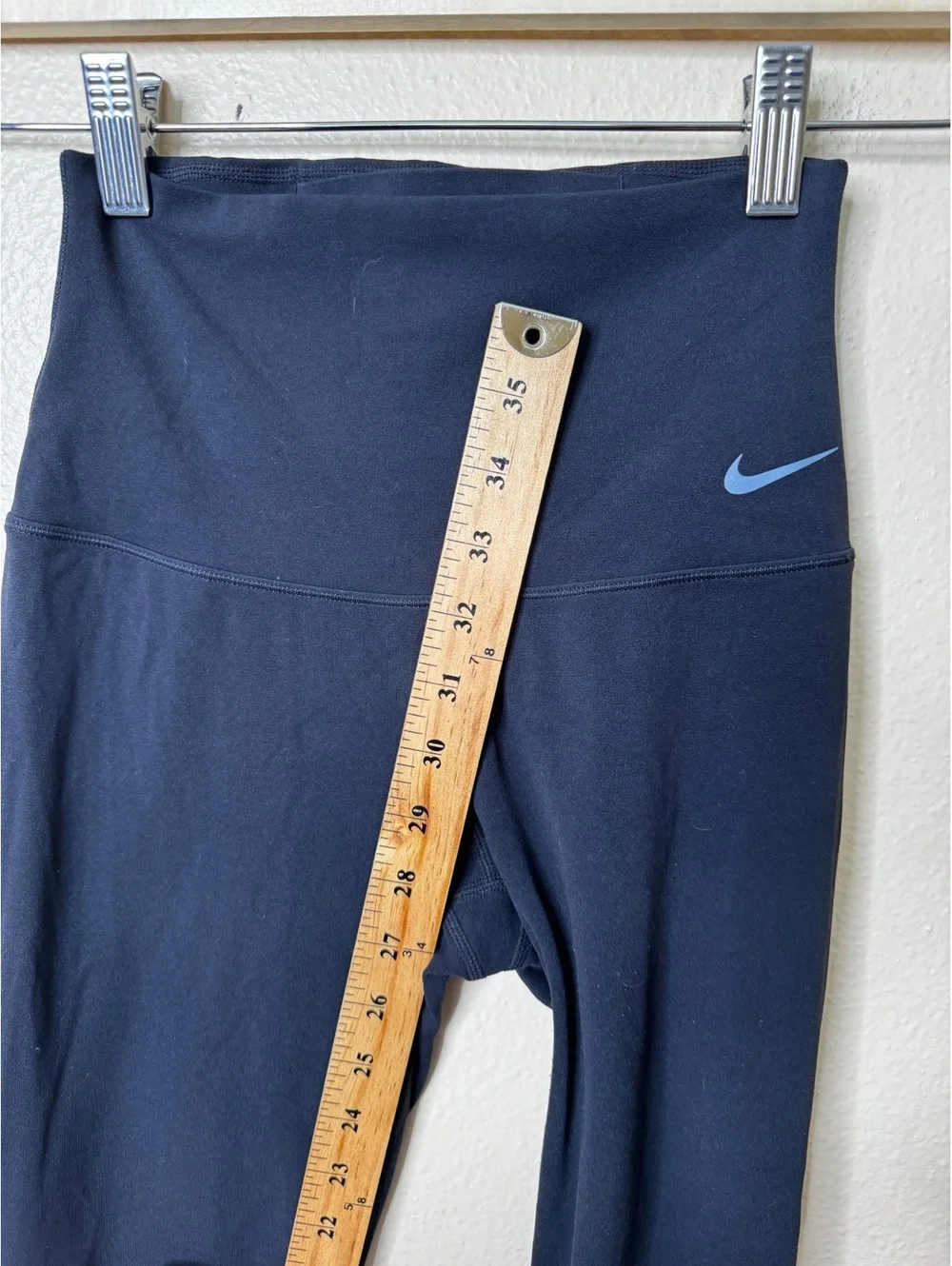 Nike Zenvy Dri-FIT Women’s XS Tall Black High Rise Athletic Leggings Stretch